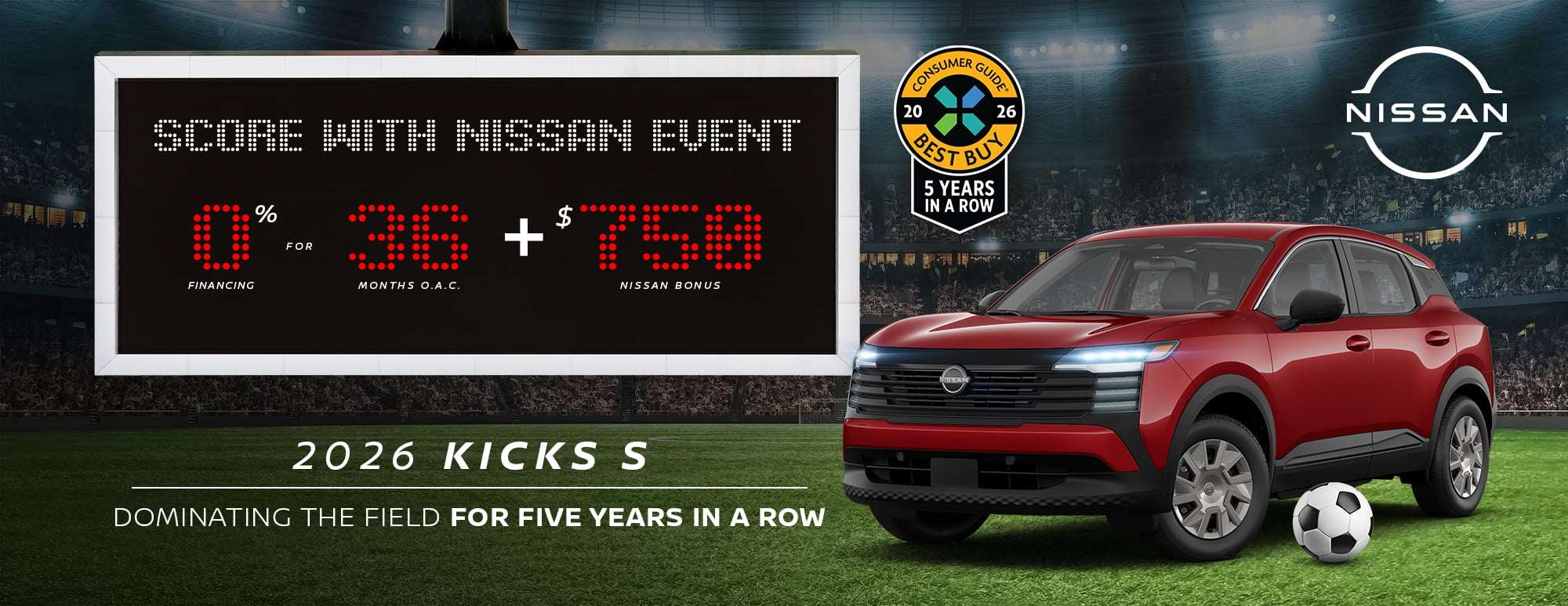 Score with Nissan Event