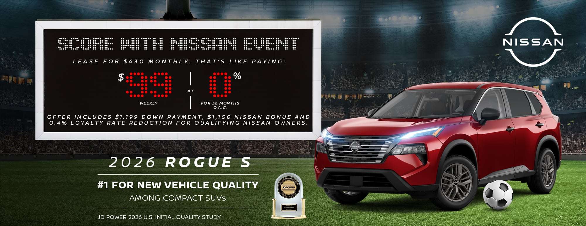 Score with Nissan Event