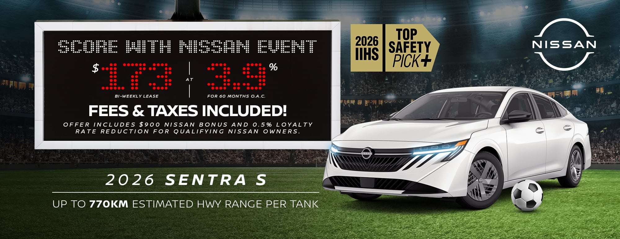 Score with Nissan Event