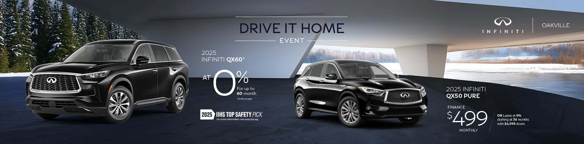 Oakville INFINITI November 2025 Promotions