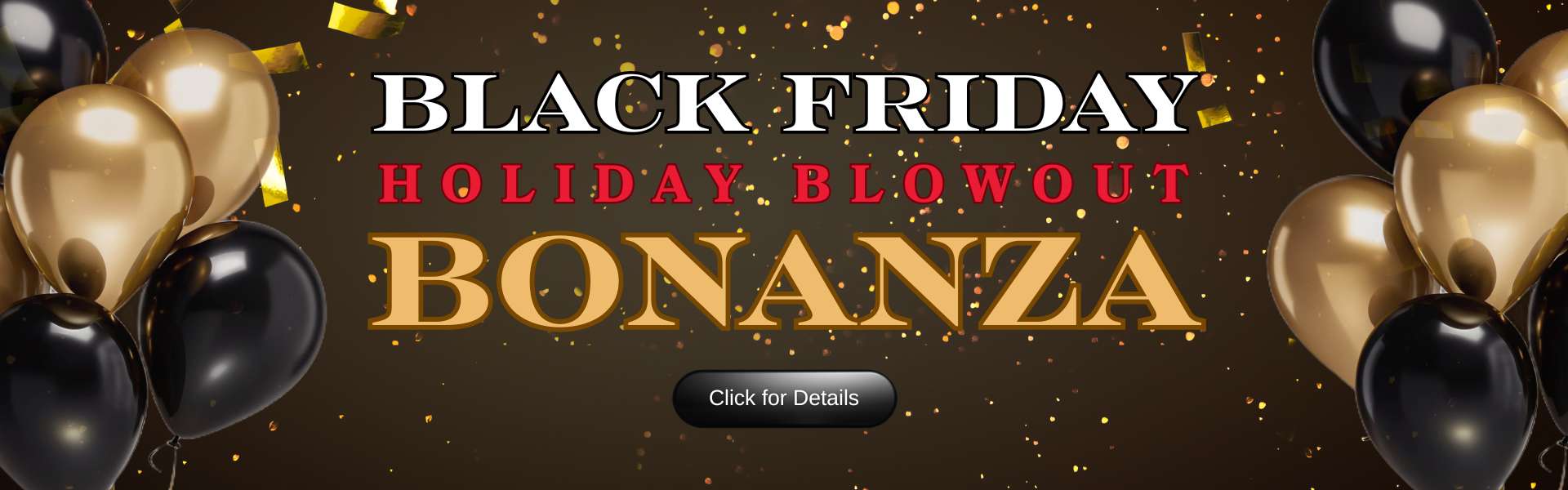 Black Friday Holiday Blowout Bonanza