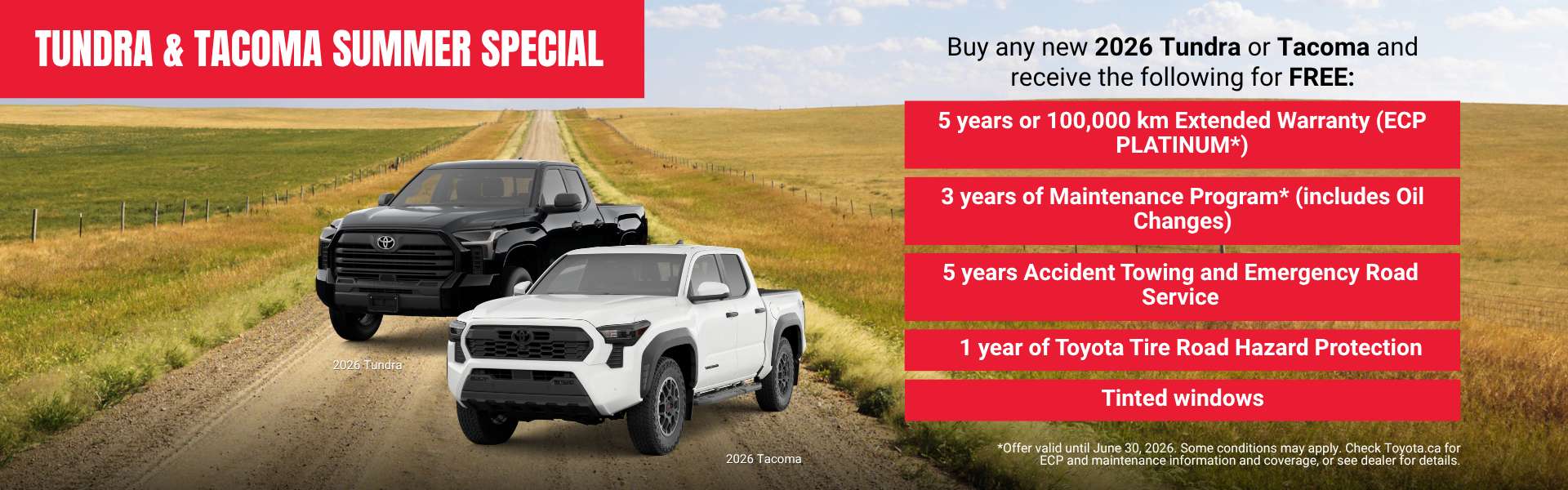 June truck offer