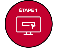 étape 1