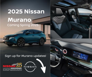 2025 Nissan Murano Sign for updates
