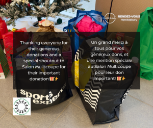 Donation to food bank