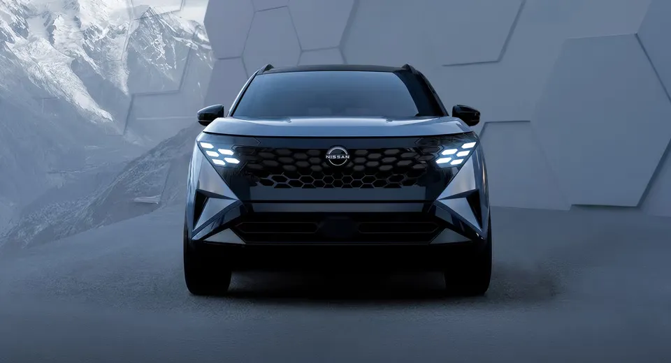 Vue avant du Nissan Rogue Hybrid e-POWER 2027 expliquant pourquoi ce système hybride ne se branche pas. 