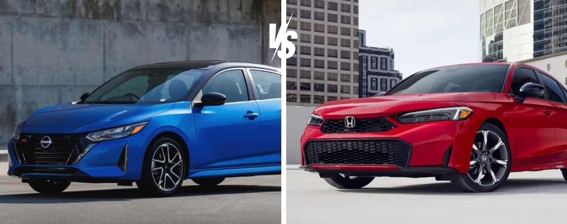 2025 Nissan Sentra vs 2025 Honda Civic