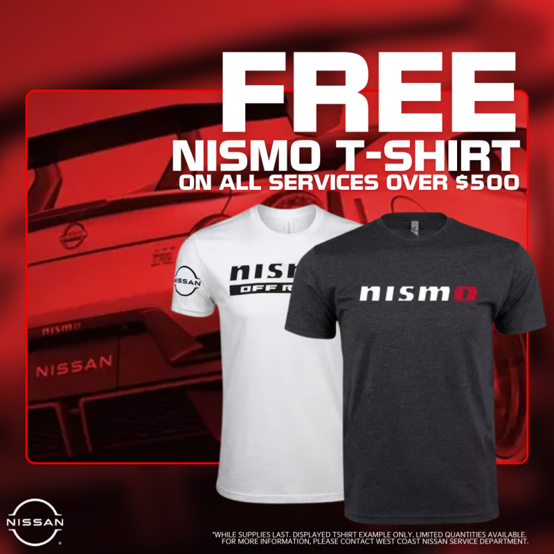 Free NISMO T-Shirt