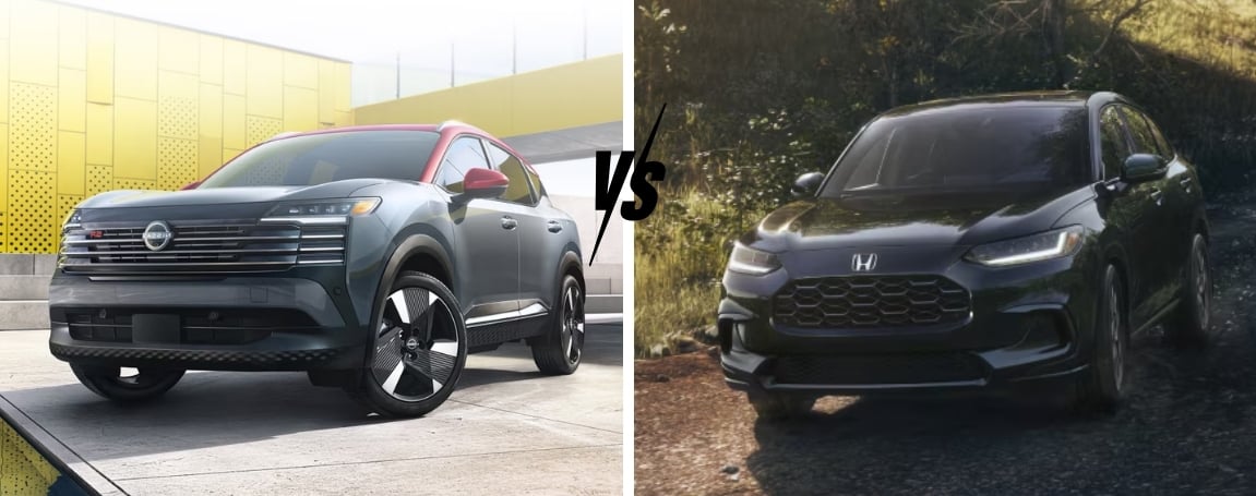 2026 Nissan Kicks vs 2026 Honda HR-V