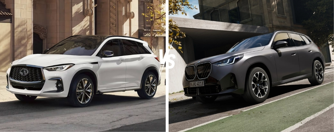 A Luxurious SUV Clash: 2025 Infiniti QX50 vs. 2025 BMW X3
