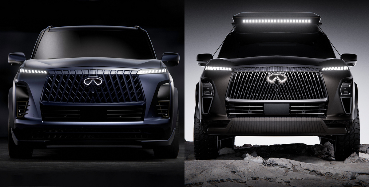 QX80 Track Spec and QX80 Terrain Spec