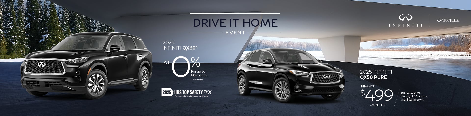 Oakville INFINITI November 2025 Promotions