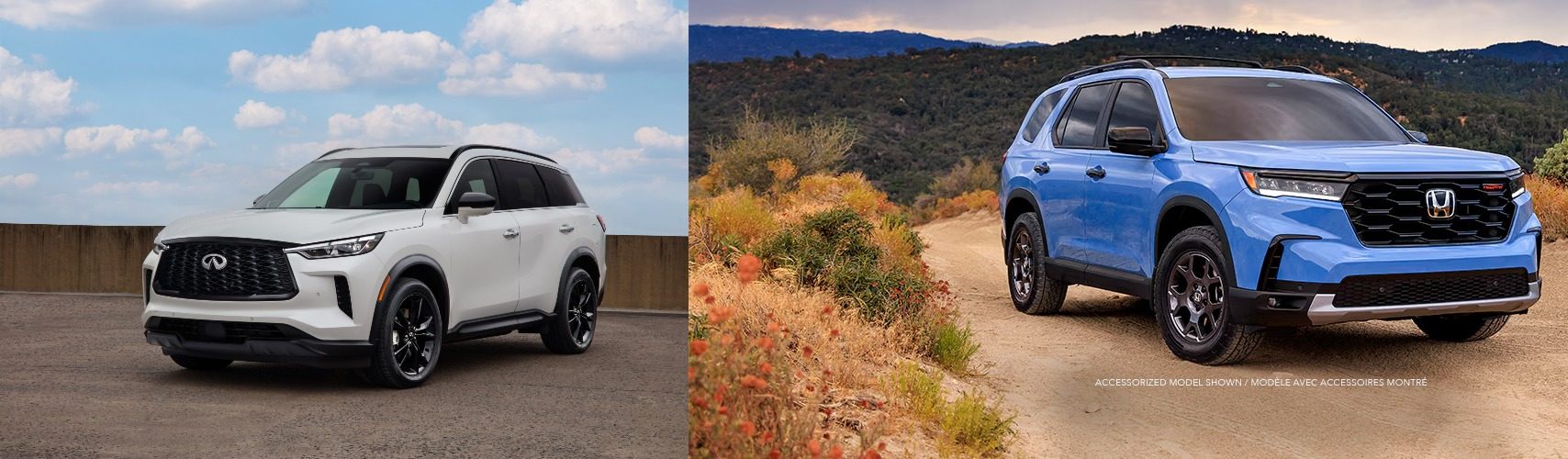 2025 INFINITI QX60 vs Audi Q7