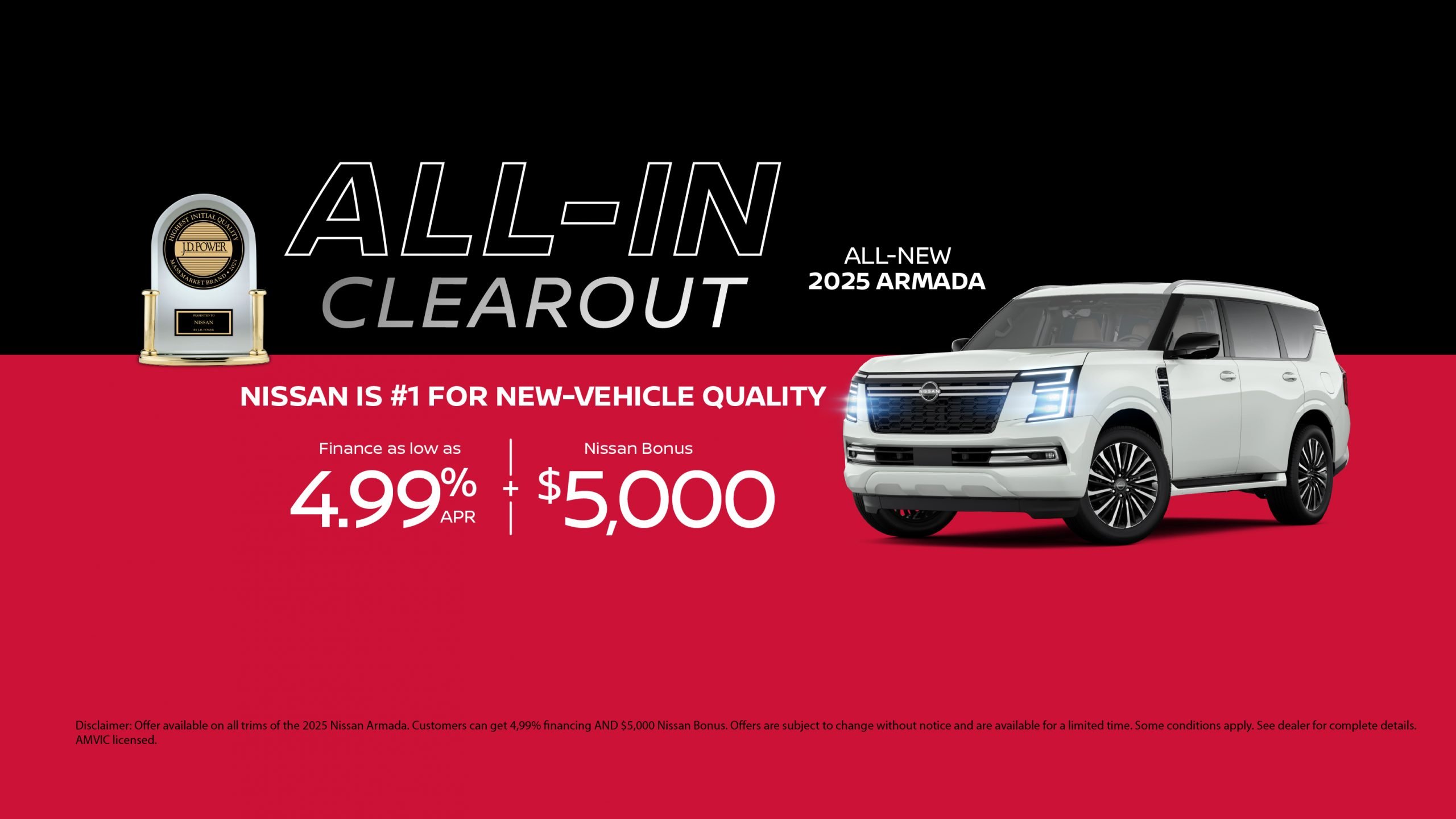 West End Nissan - Nissan Armada - Desktop Hero Image West End Nissan - Nissan Armada - Desktop Hero Image