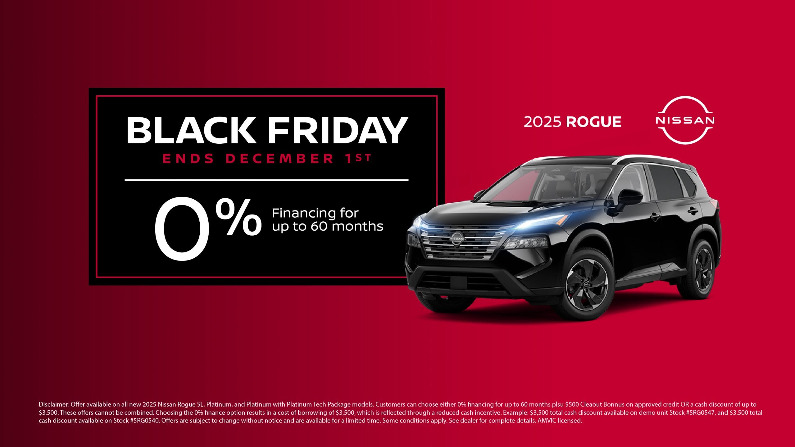 West-End-Nissan-Black-Friday-2025-Rogue-Homepage-Hero