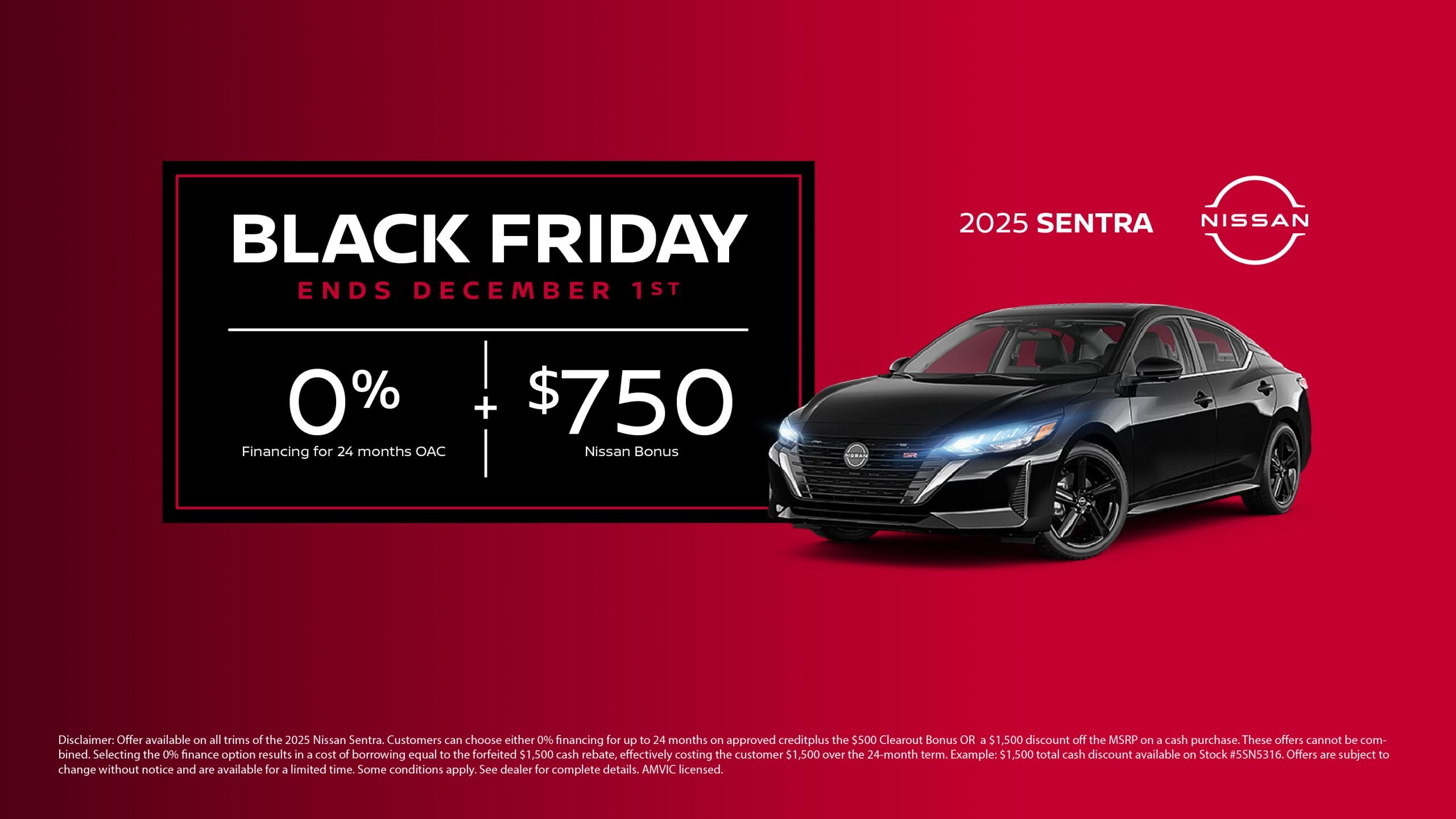 West-End-Nissan-Black-Friday-2025-Sentra-Homepage-Hero
