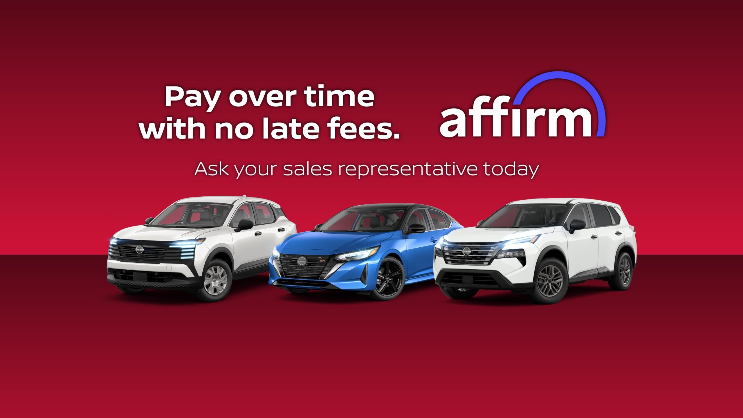 West End Nissan - Affirm - Desktop Hero