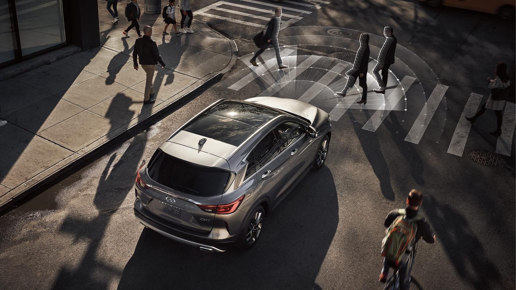 MY21 QX50 compare safety