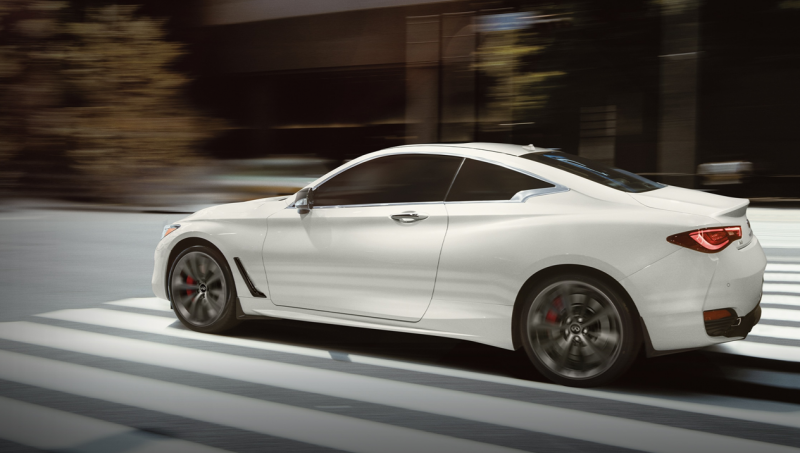 2021 Q60 Exterior White