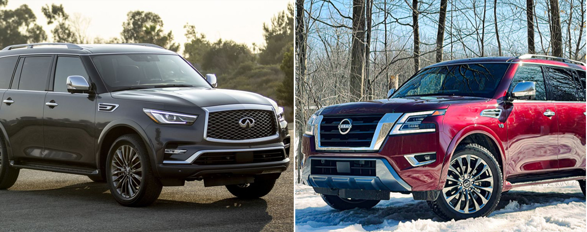 what is the difference between 2022 nissan armada and infiniti