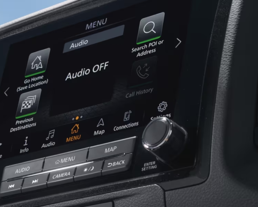 2024 Nissan Frontier-interior