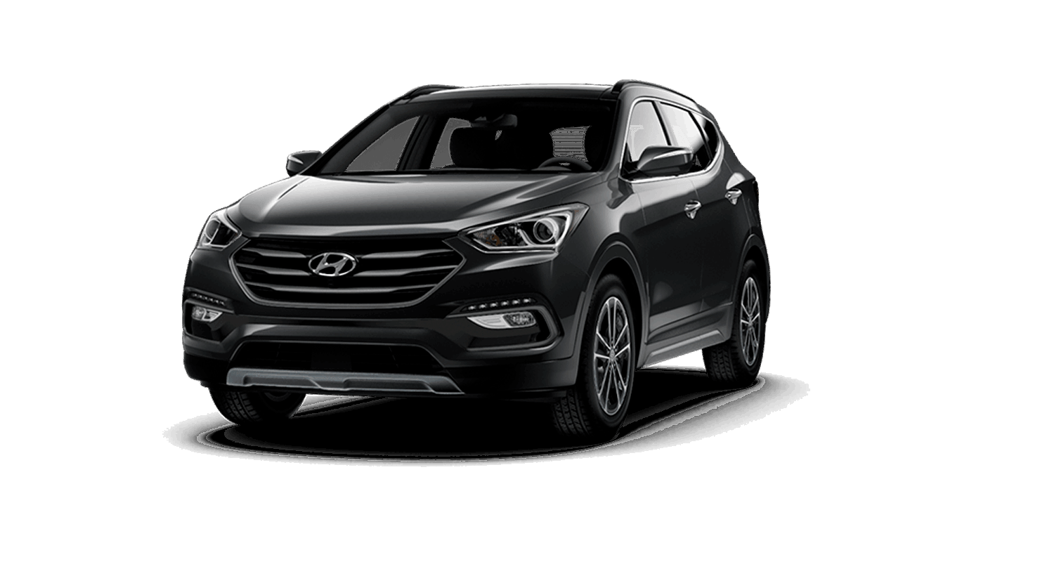 Black Hyundai Santa Fe